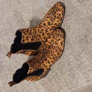 A new day. Cheetah boots 9